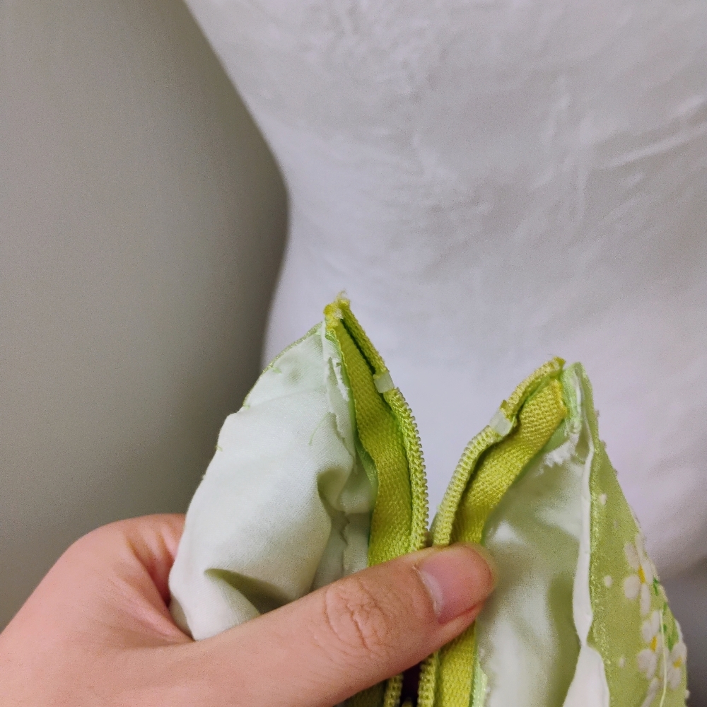 Vintage 1970s does 1930s Old Hollywood Glam Green Floral Maxi Dress - Picture 2 of 5
